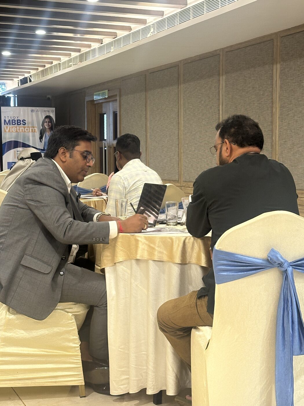 Personalised college shortlist review at the Admission Hall event
